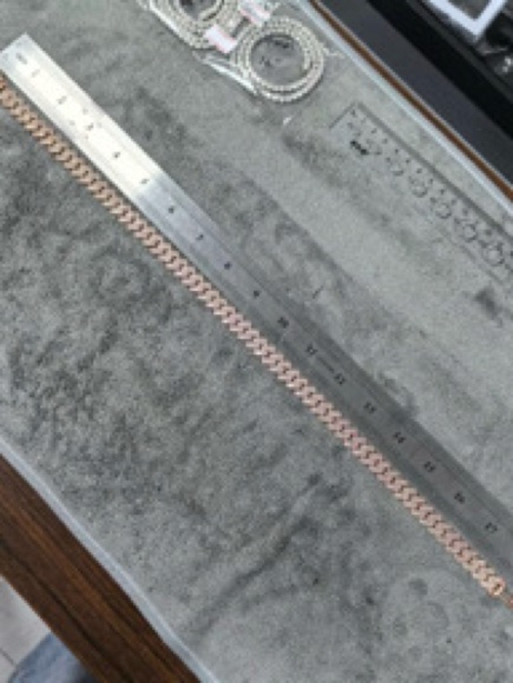 Baguette Cuban chain